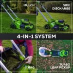 60V 21″ Self Propelled Lawn Mower 8.0 Ah Battery & Rapid Charger