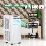 Costway Portable Air Conditioner 5500 BTU Dehumidifier