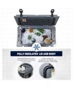 35 Quart Rotomolded Cooler, Built to Stand up to The Rigors of The Journey