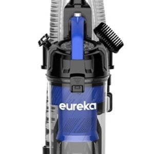Eureka Lightweight Powerful Upright Vacuum Cleaner for Carpet and Hard Floor, PowerSpeed, New Model,Blue,black/New Model
