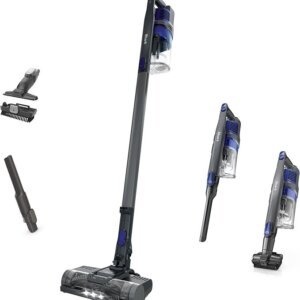 Shark | Pet Cordless Vacuum Cleaner | LED Headlights | Removable Handheld Vacuum for Pet Hair | Crevice Tool & Pet Multi-Tool Included | 40min Runtime | For Carpet & Hard Floors | Grey | IX141