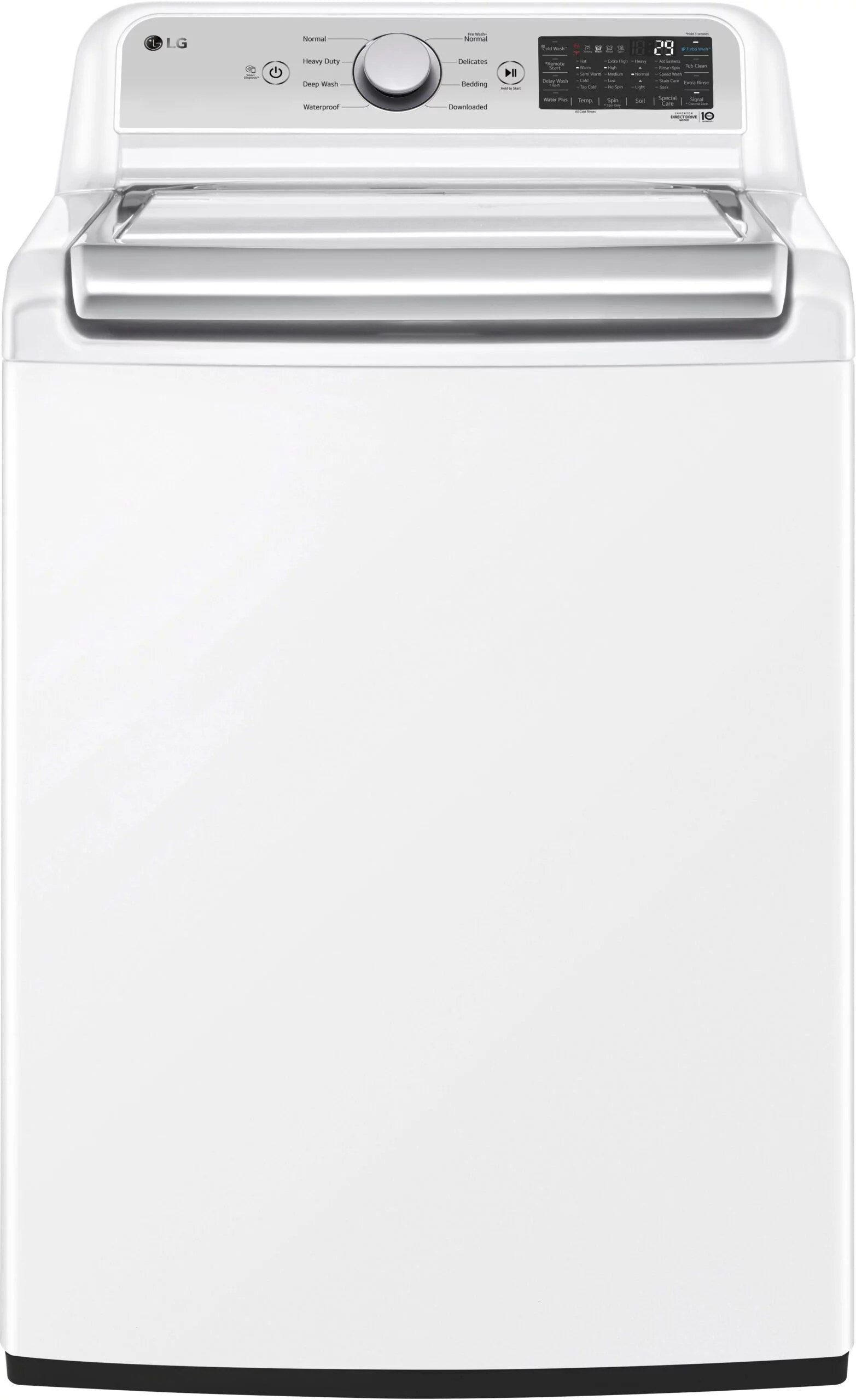LG – 5.5 Cu. Ft. Smart Top Load Washer with TurboWash3D
