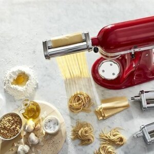 KitchenAid Stand Mixer Attachment, KSMPRA 3-Piece Pasta Roller & Cutter Set
