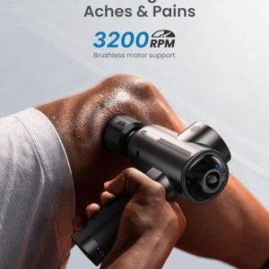 RENPHO Active Thermacool Massage Gun Deep Tissue with Heat and Cold, Mothers Day Gifts, FSA Eligible, Back Massager for Muscle Relief, HSA, Percussion Body Masajeador for Men Women Athletes, Portable