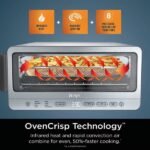 Ninja Flip Toaster Oven & Air Fryer, 8-in-1 Functionality, Flip Up & Away Capability for Storage Space SP151