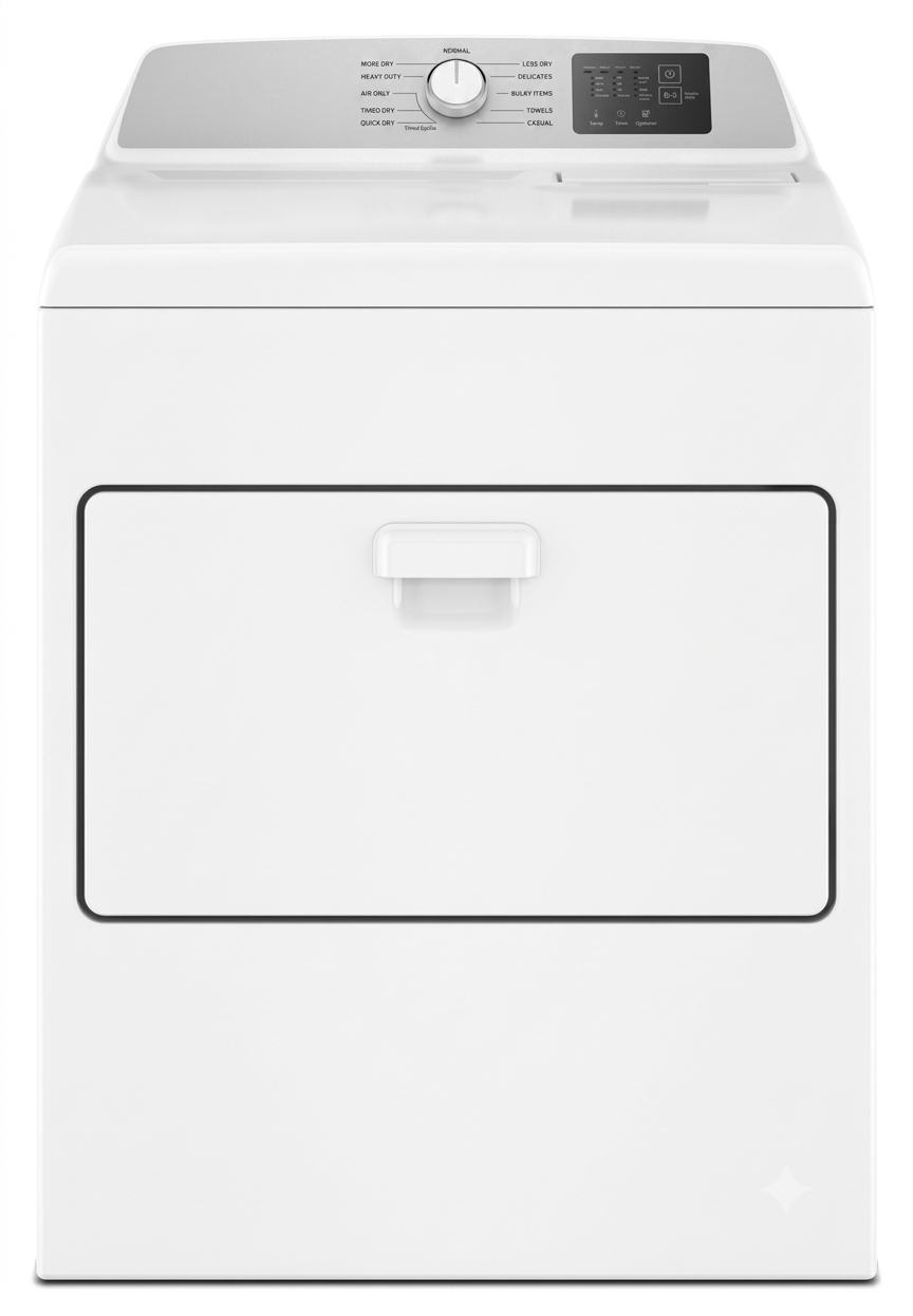 7.0 cu. ft. Gas Dryer with Adaptive Dry – Vented Top Load Matching
