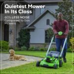 60V 21″ Self Propelled Lawn Mower 8.0 Ah Battery & Rapid Charger