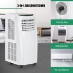 Costway Portable Air Conditioner 5500 BTU Dehumidifier