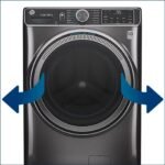 GE – 4.8 CuFt High-Efficiency Stackable Smart Front Load Washer w/UltraFresh Vent System & Microban Antimicrobial Technology – White on white