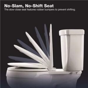 Kohler Highline Arc The Complete Solution 2-piece 1.28 GPF Single Flush Elongated Toilet in White