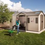 Lifetime 15′ x 8′ Dual-Entry Outdoor Storage Shed