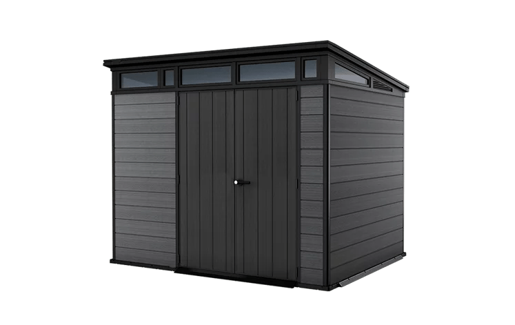 Keter Cortina 9×7 Storage Shed – Graphite