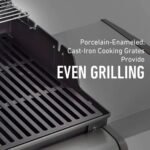 Weber 47510001 Spirit E-310 3-Burner Natural GAS Black Bundle with Generic Grill Cover Barbecue Drip Pans Set of 3