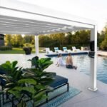 Windham 12 Ft. W x 10 Ft. D Steel Pergola with Canopy