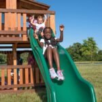 Woodridge Elite All Cedar Wooden Swing Set