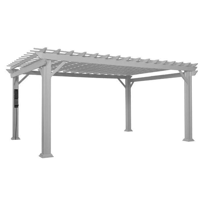 Outdoor Living 16 ft. x 12 ft. Steel Traditional Pergola