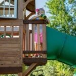 Outdoor Living Bristol Point Cedar Swing Set/Playset(Assembled)