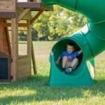 Outdoor Living Bristol Point Cedar Swing Set/Playset(Assembled)