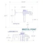 Outdoor Living Bristol Point Cedar Swing Set/Playset(Assembled)