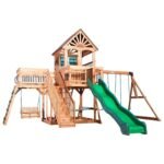 Outdoor Living Caribbean Cedar Swing Set