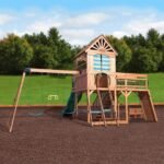 Outdoor Living Caribbean Cedar Swing Set