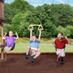 Outdoor Living Caribbean Cedar Swing Set