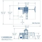 Outdoor Living Caribbean Cedar Swing Set