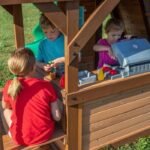 Outdoor Living Cedar Cove Swing Set