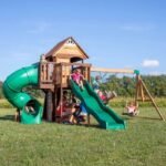Outdoor Living Cedar Cove Swing Set