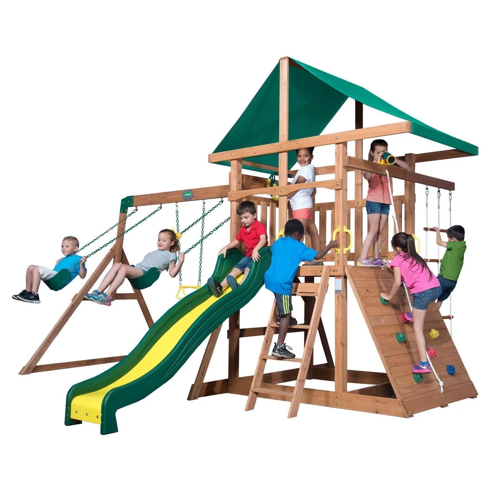 Outdoor Living McKinley Mount Swing Set