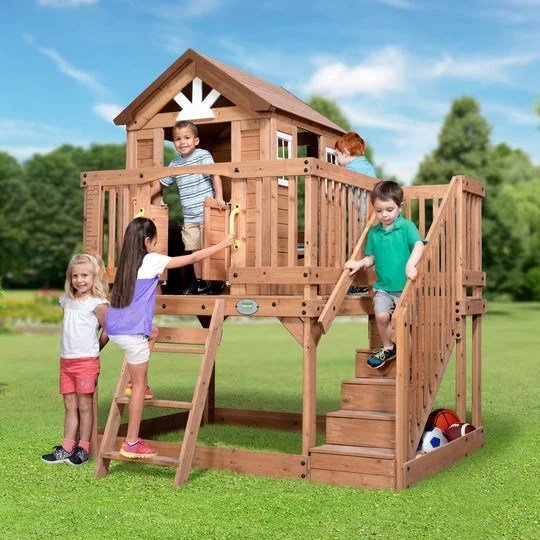 Outdoor Living scenic Heights Cedar Playhouse