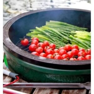 Big Green Egg 18.25 in. Large Charcoal Kamado Grill and Smoker Green