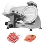 Meat Slicer, 340W Electric Deli Food Slicer with 10″ SUS420 Stainless Steel