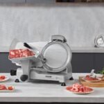 Meat Slicer, 340W Electric Deli Food Slicer with 10″ SUS420 Stainless Steel